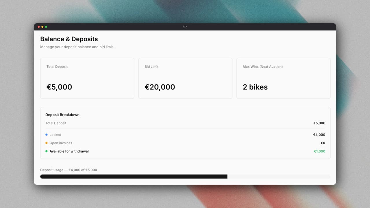 Register & Deposit screenshot
